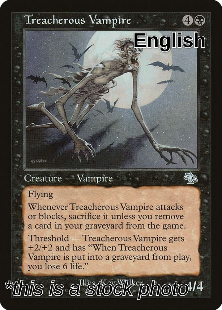 Treacherous Vampire