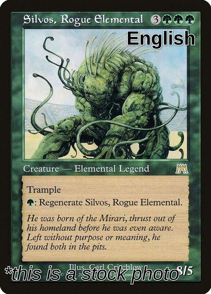 Silvos, Rogue Elemental