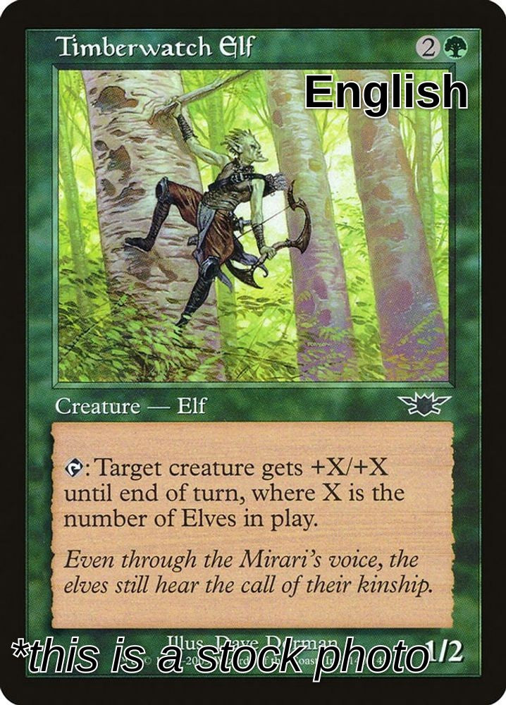Timberwatch Elf