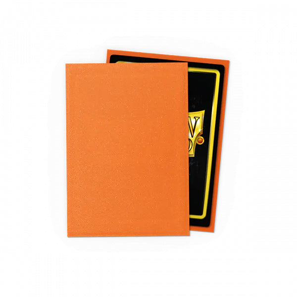 Dragon Shield: Japenese Size 60ct Sleeves - Amber (Matte)