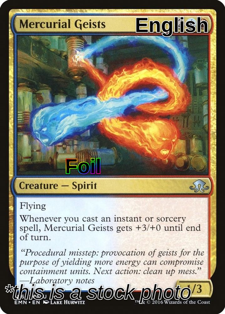 Mercurial Geists
