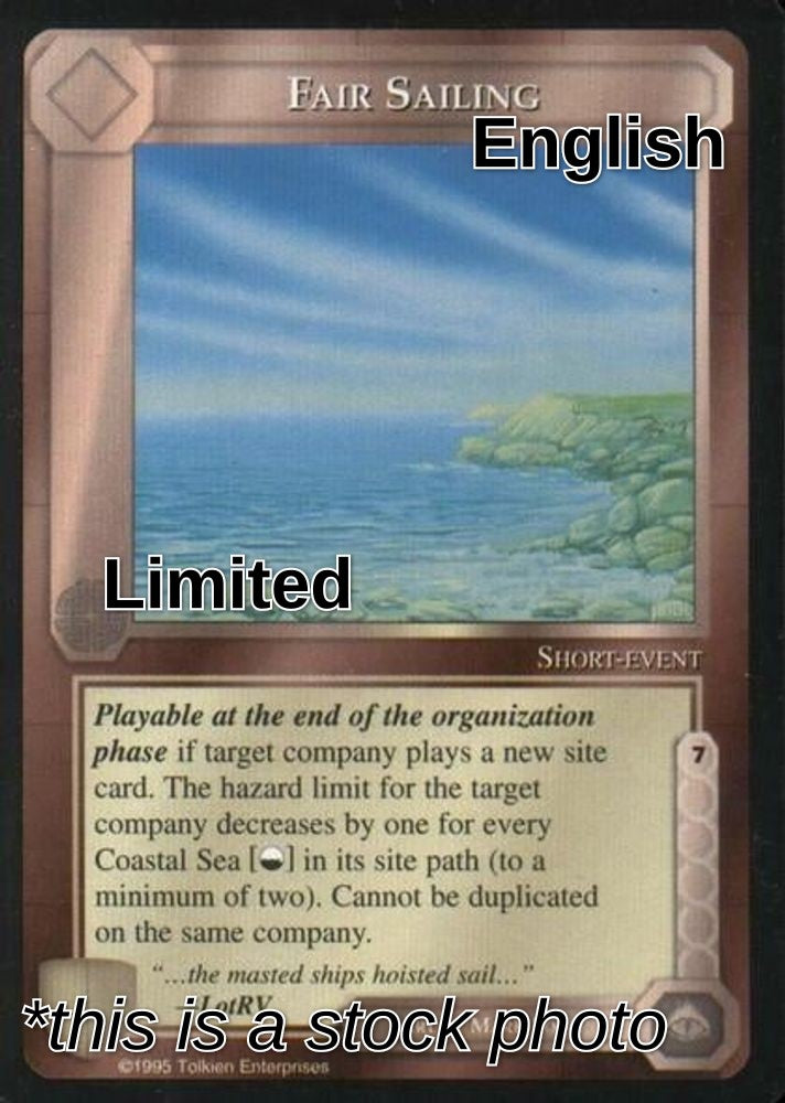 Fair Sailing