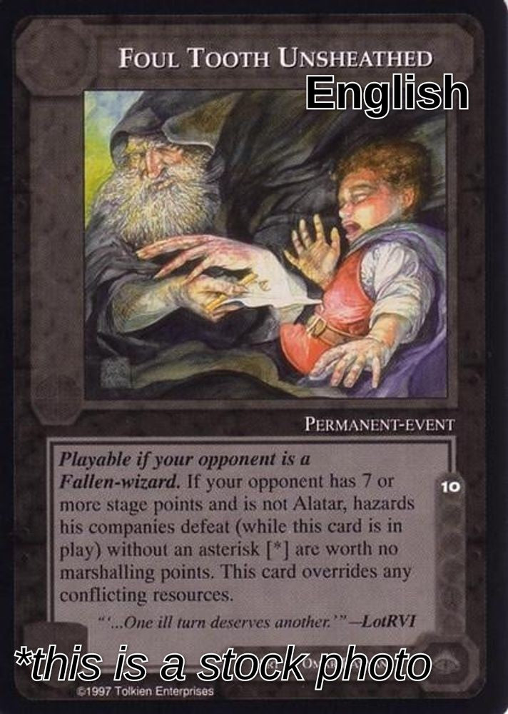 Foul Tooth Unsheathed