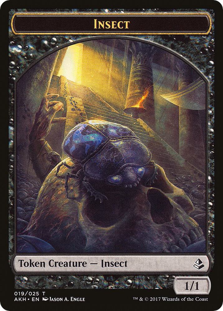 Sacred Cat // Insect Double-Sided Token (Back)