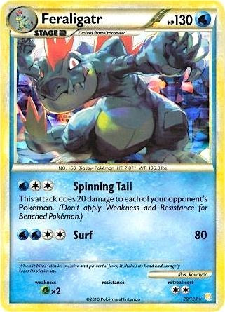 Feraligatr - 20/123 (Cracked Ice Holo)