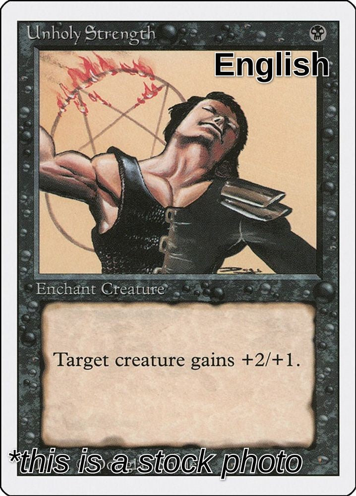 Unholy Strength