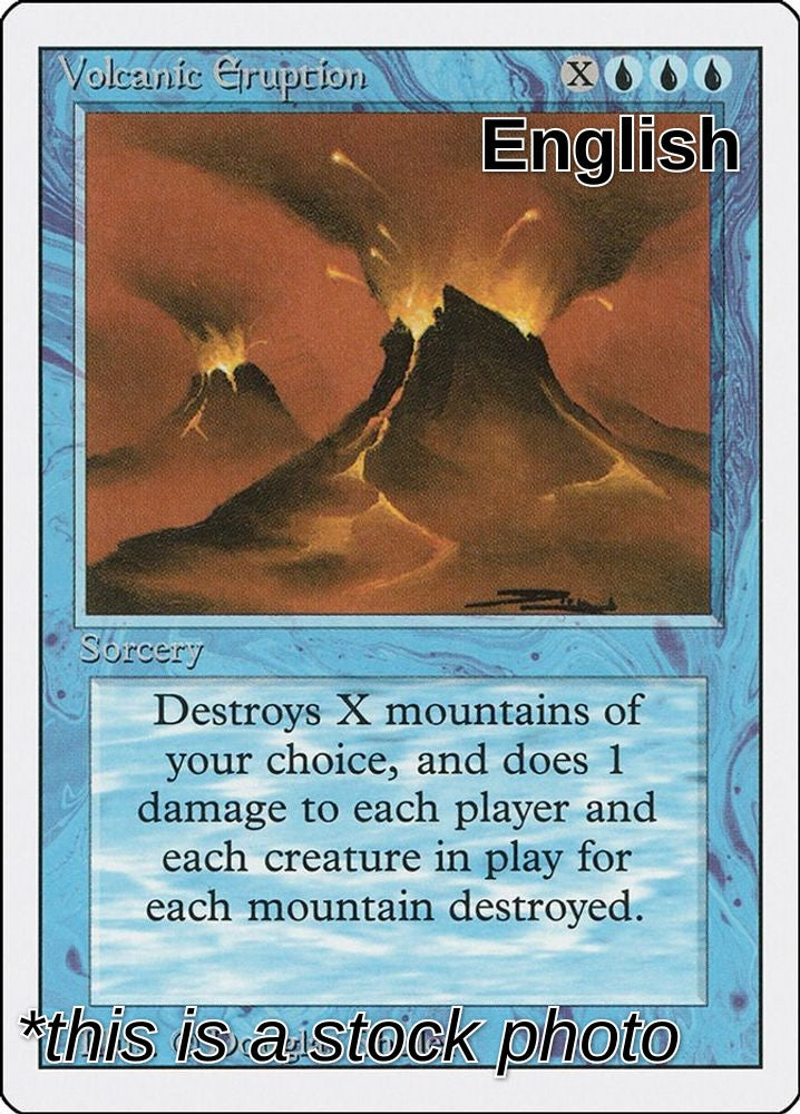 Volcanic Eruption