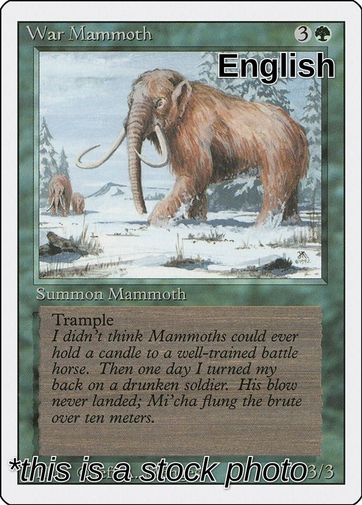 War Mammoth