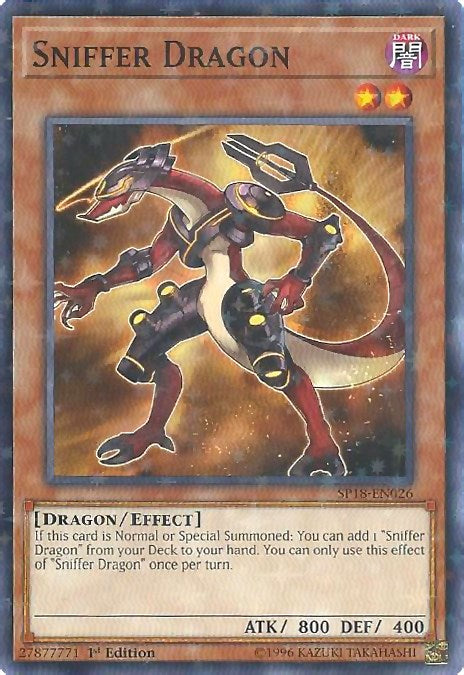Sniffer Dragon (Starfoil)