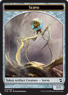 Thopter (025) // Servo Double-Sided Token (Back)