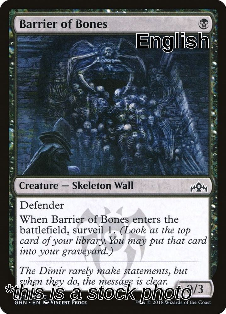 Barrier of Bones