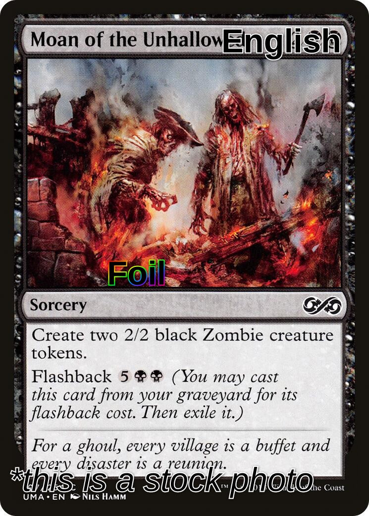 Moan of the Unhallowed