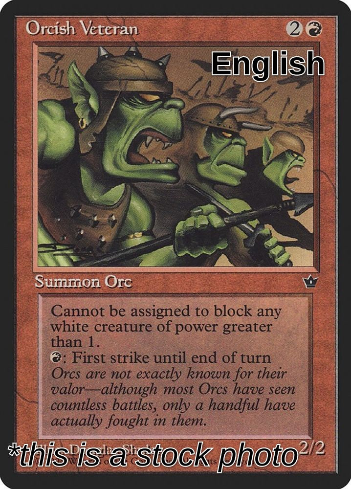Orcish Veteran (Shuler)