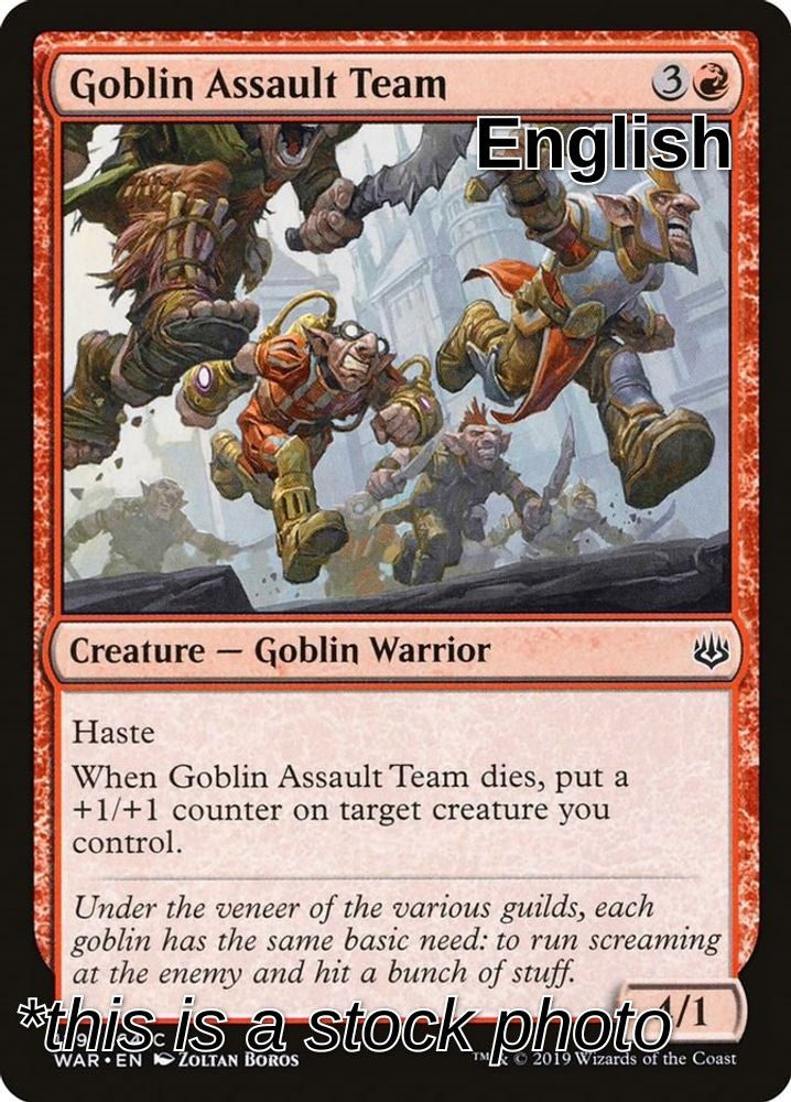 Goblin Assault Team