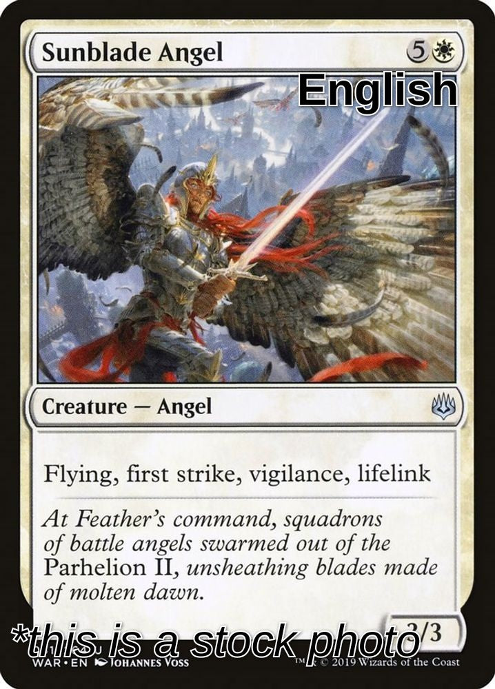 Sunblade Angel