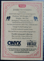 Onyx Vintage Autographed - Jerreth Sterns