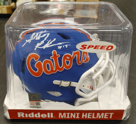 Anthony Richardson # 15 Autographed Mini Helmet Riddell