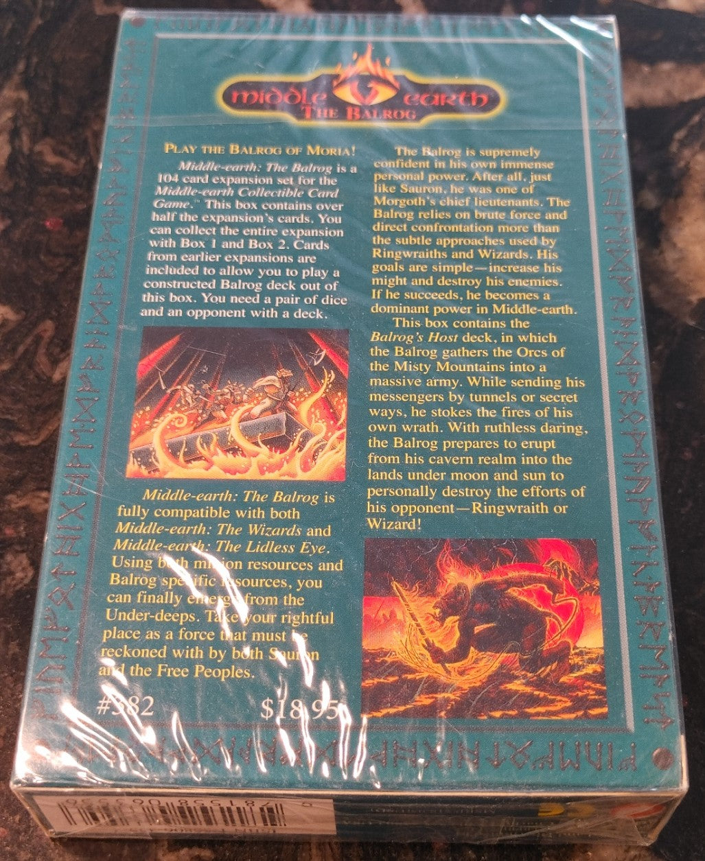 Middle Earth CCG - The Balrog Sealed Deck 2 of 2 - Balrog's Host
