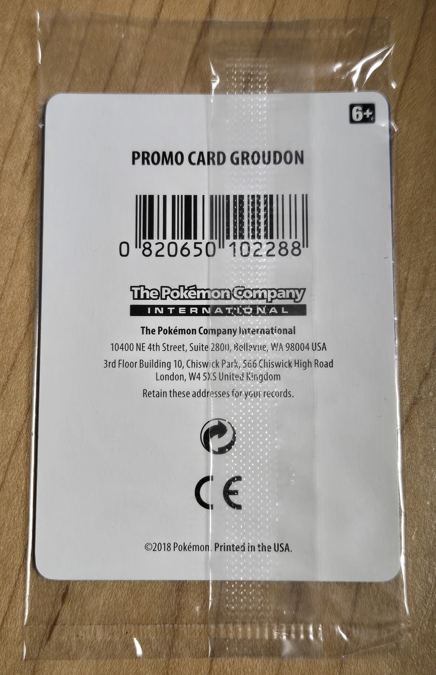 Groudon - 81/168 (Cosmos Holo) (Gamestop) - Sealed (MCAP)