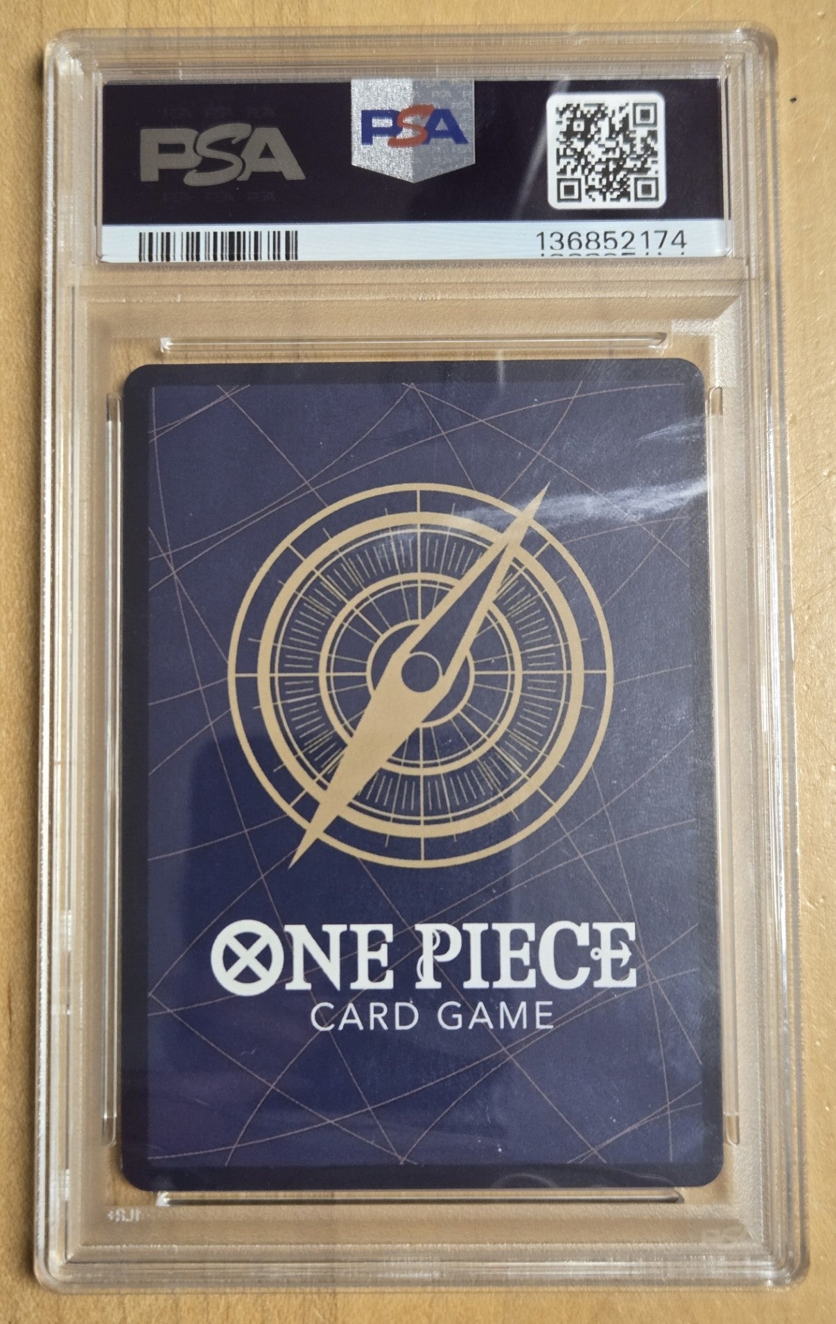 One Piece Monkey D Luffy # 109 - OP08 - Graded PSA 9
