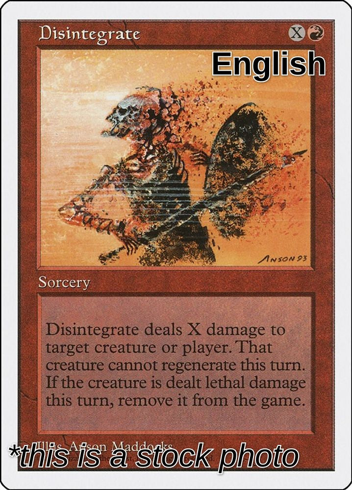 Disintegrate