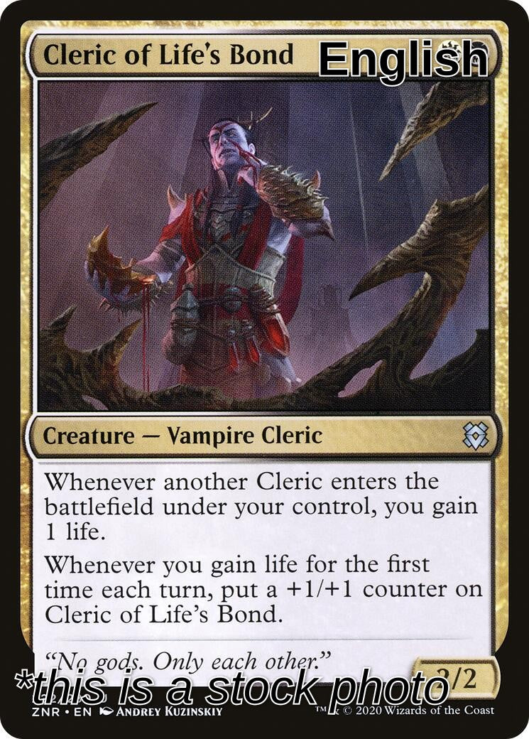 Cleric of Life's Bond