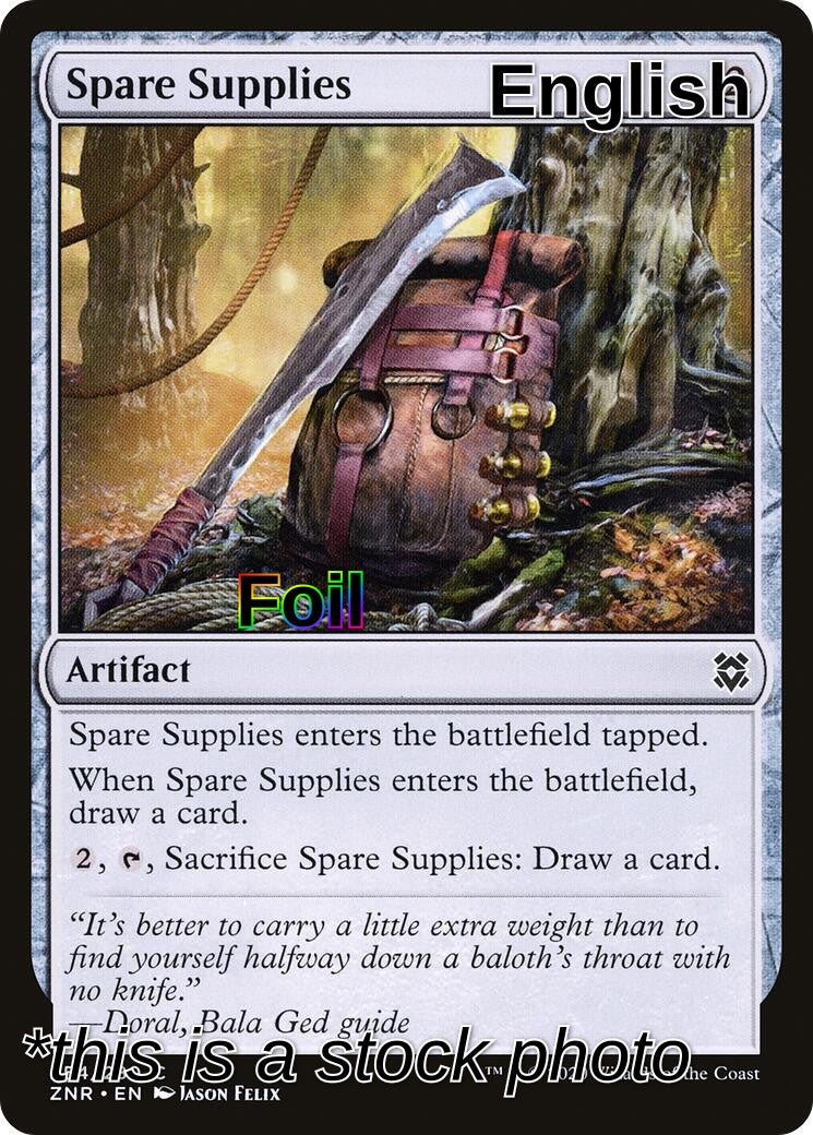 Spare Supplies
