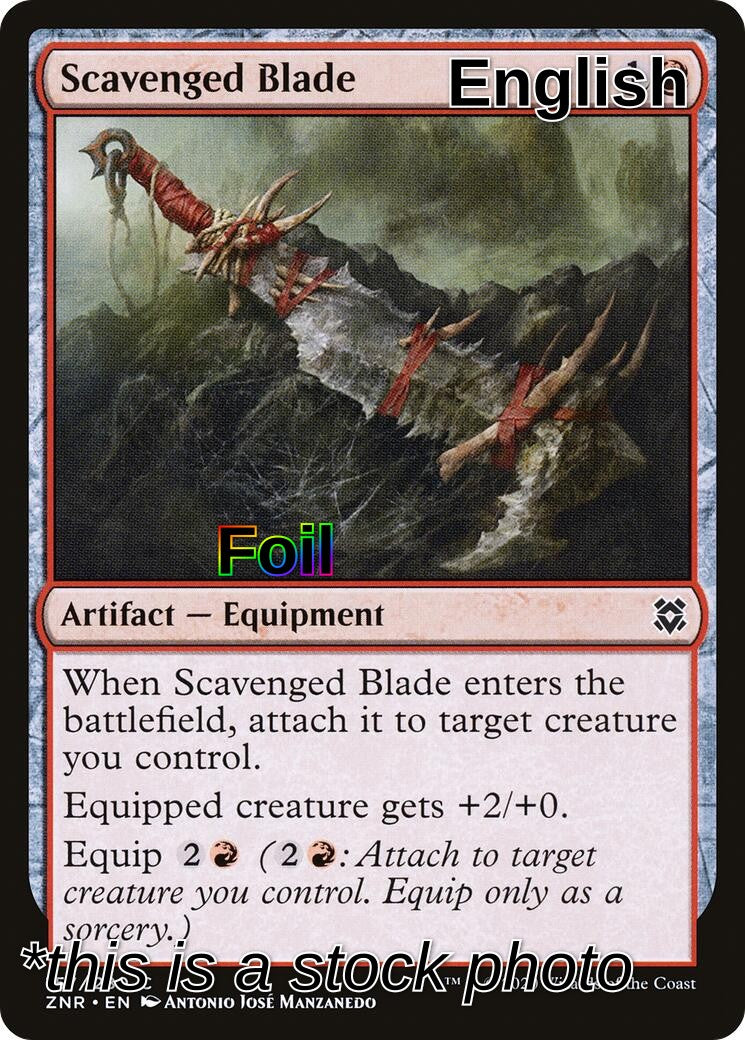 Scavenged Blade
