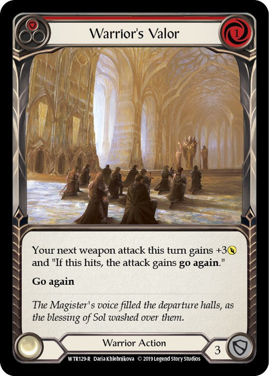 Warrior's Valor (Red)