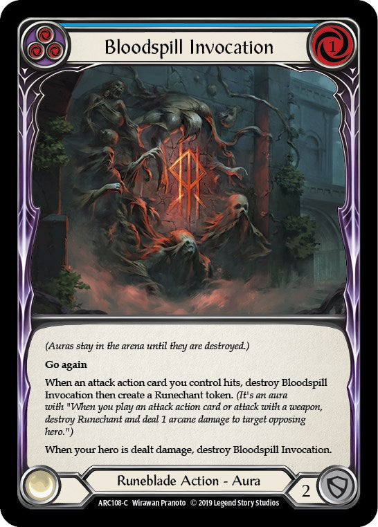 Bloodspill Invocation (Blue)