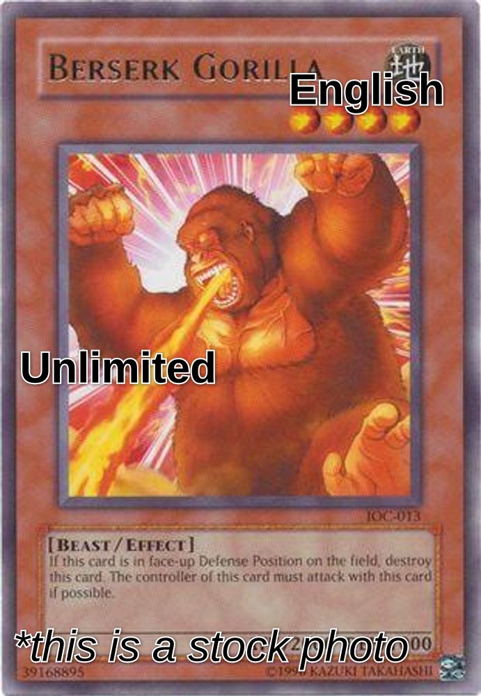 Berserk Gorilla