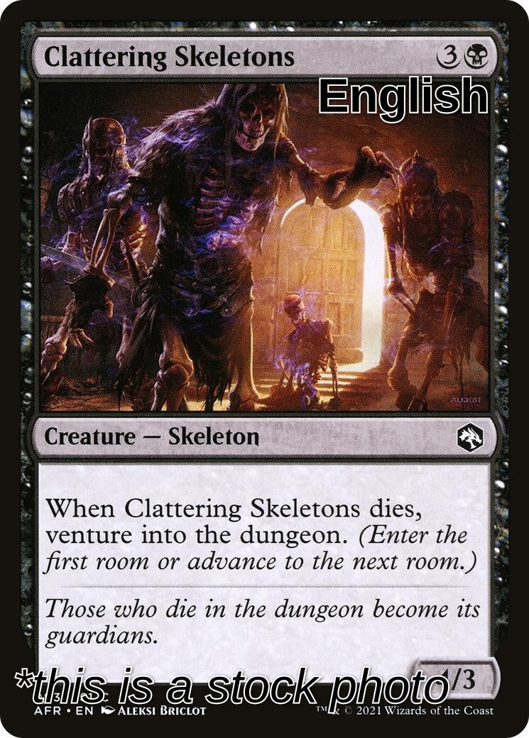 Clattering Skeletons