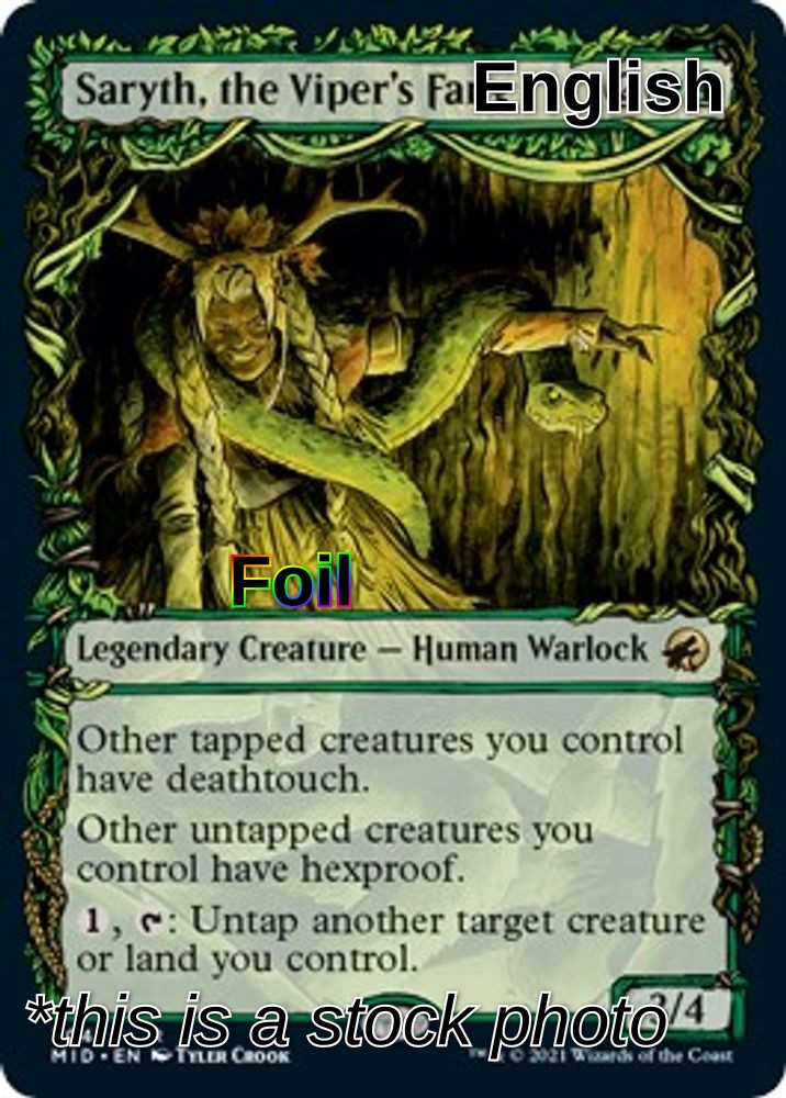 Saryth, the Viper's Fang (Showcase)