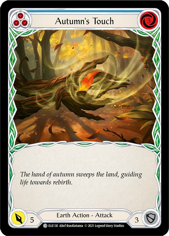 Autumn's Touch (Blue)