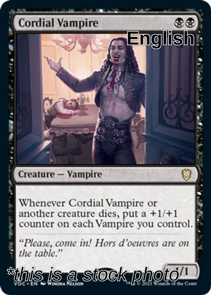 Cordial Vampire