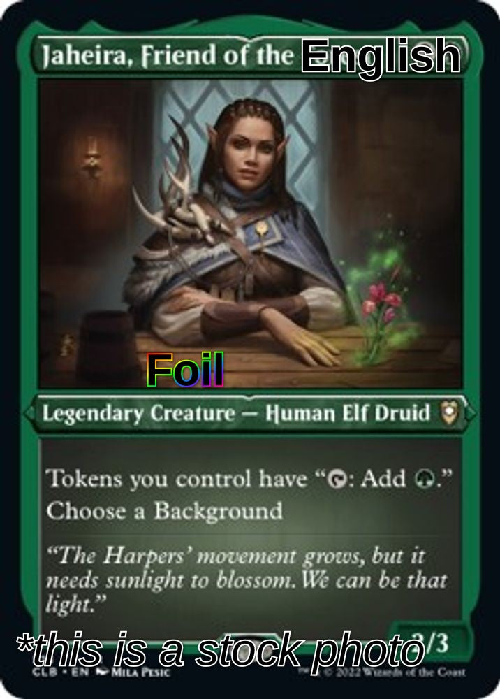 Jaheira, Friend of the Forest (Foil Etched)