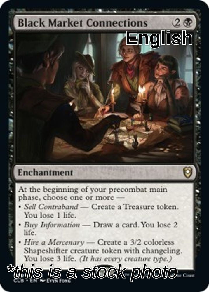 Black Market Connections