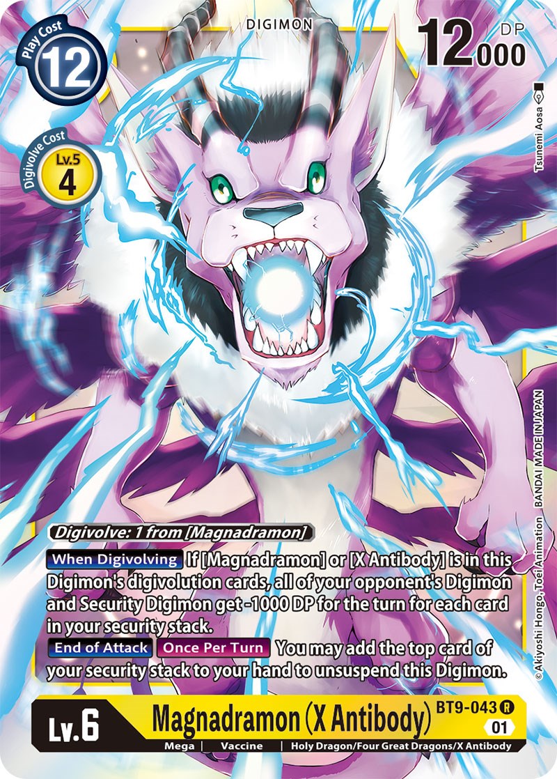 Magnadramon (X Antibody) [BT-09 - BT9-043 R Rare]