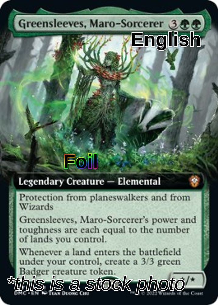 Greensleeves, Maro-Sorcerer (Extended Art)