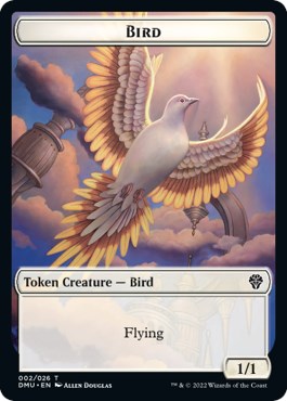 Bird (002) // Dragon Double-Sided Token
