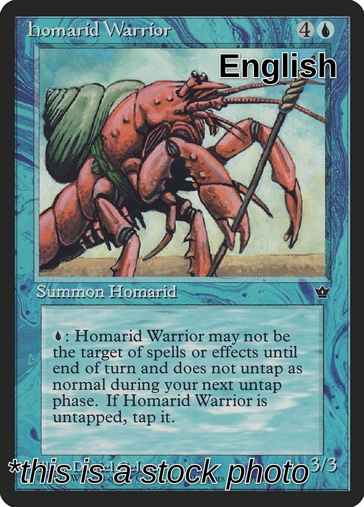 Homarid Warrior (Gelon)