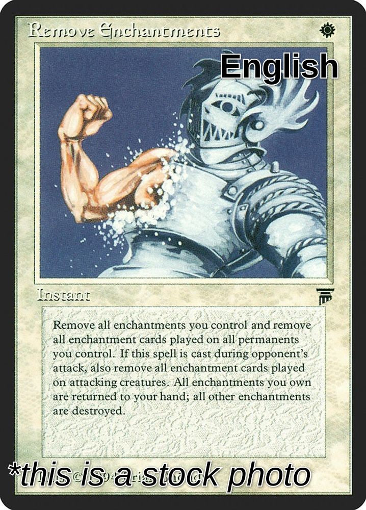 Remove Enchantments