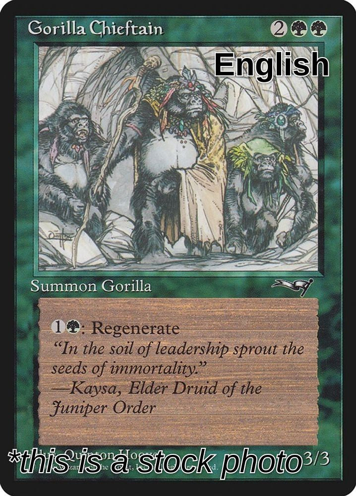 Gorilla Chieftain (4 Gorillas)