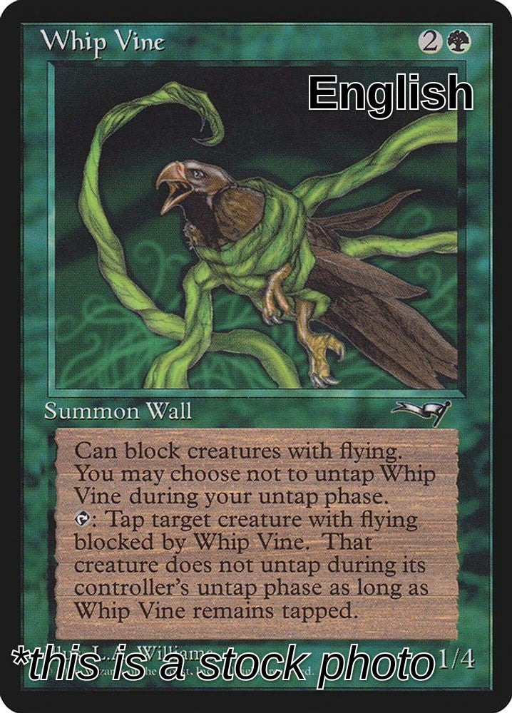 Whip Vine (Ensnared Bird)