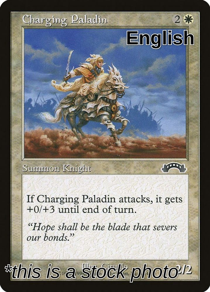 Charging Paladin