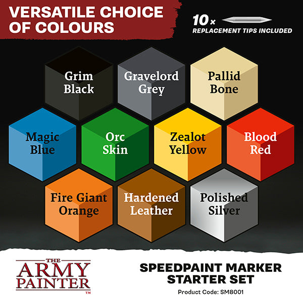 Speedpaint Markers: Starter Set