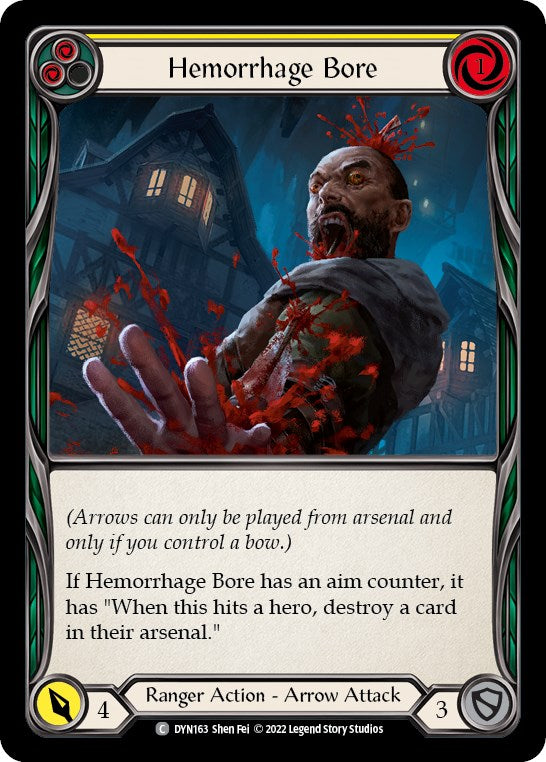 Hemorrhage Bore (Yellow)