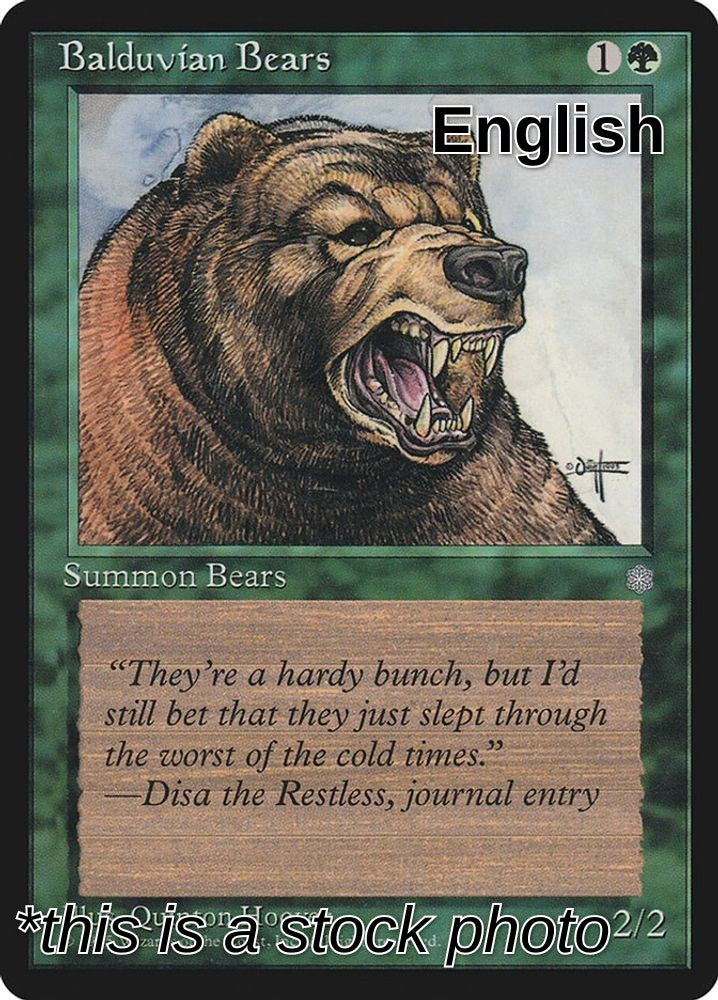 Balduvian Bears