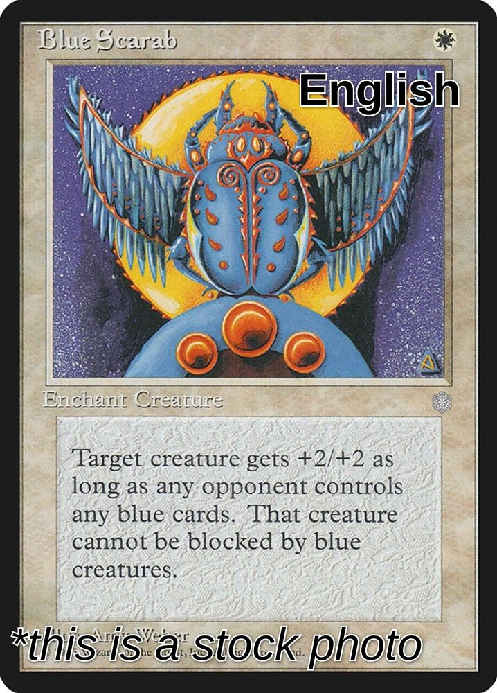 Blue Scarab