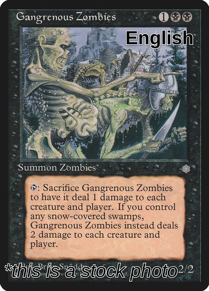 Gangrenous Zombies